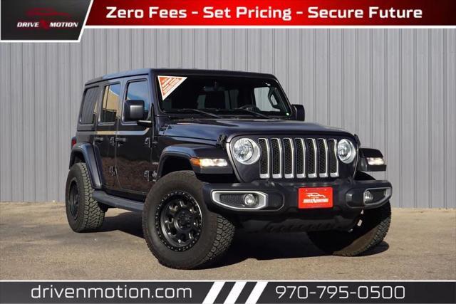 used 2018 Jeep Wrangler Unlimited car, priced at $26,984