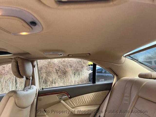 used 2002 Mercedes-Benz S-Class car, priced at $3,450