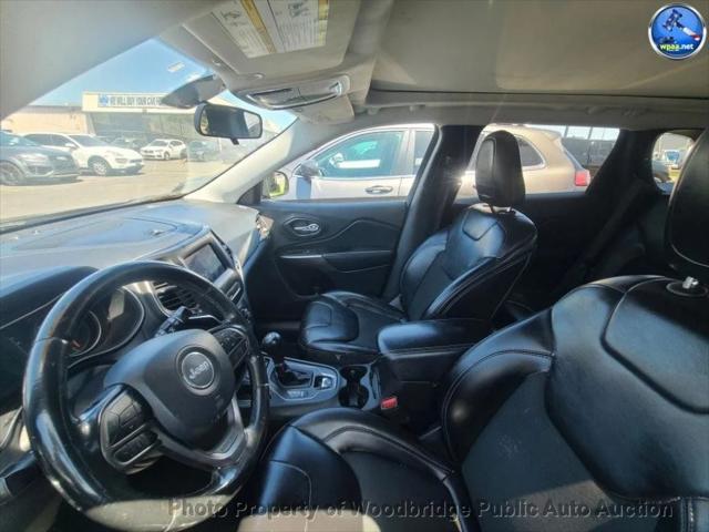 used 2019 Jeep Cherokee car, priced at $8,950
