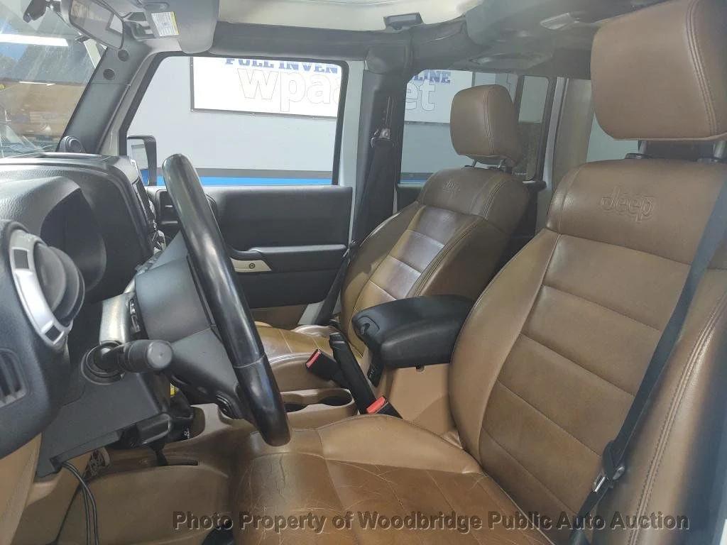 used 2011 Jeep Wrangler Unlimited car, priced at $7,450