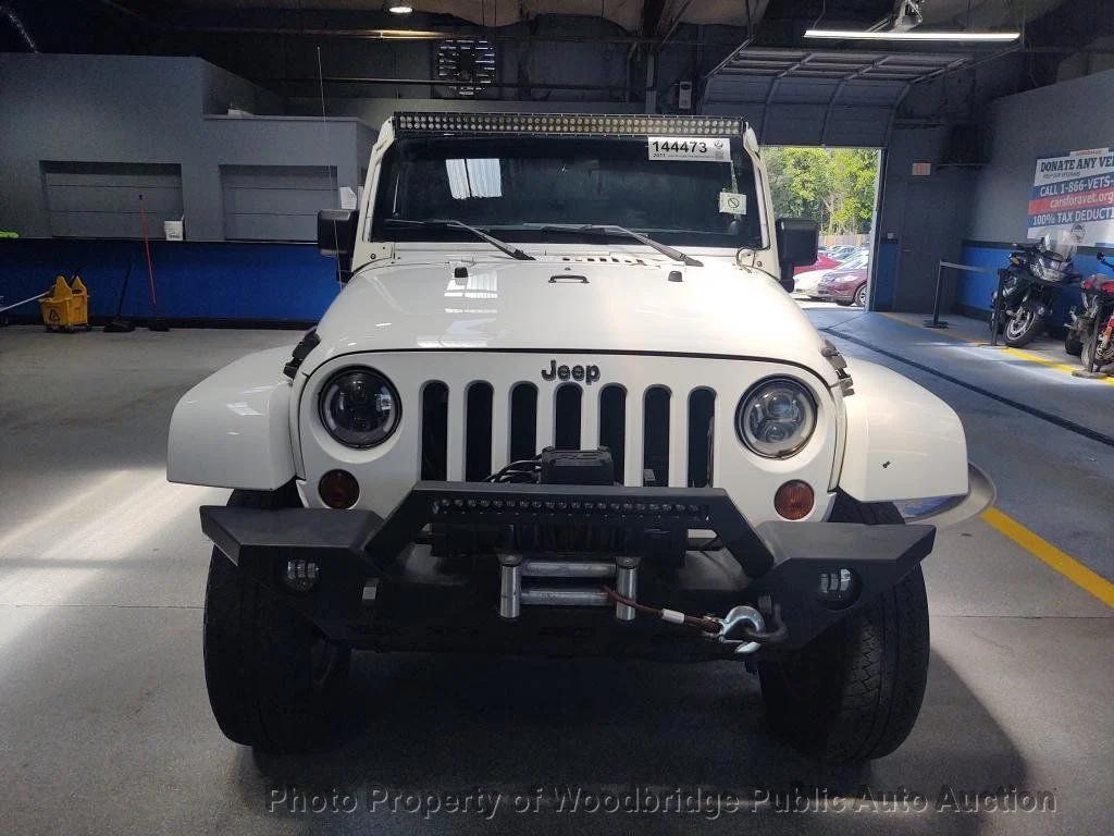 used 2011 Jeep Wrangler Unlimited car, priced at $7,450