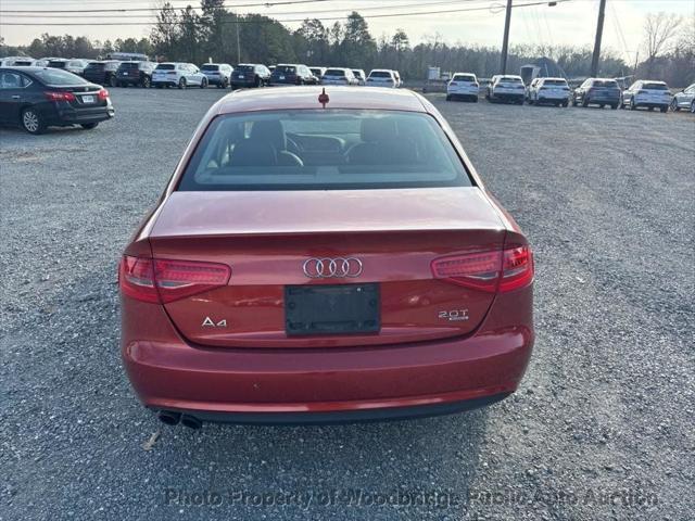 used 2013 Audi A4 car, priced at $4,500