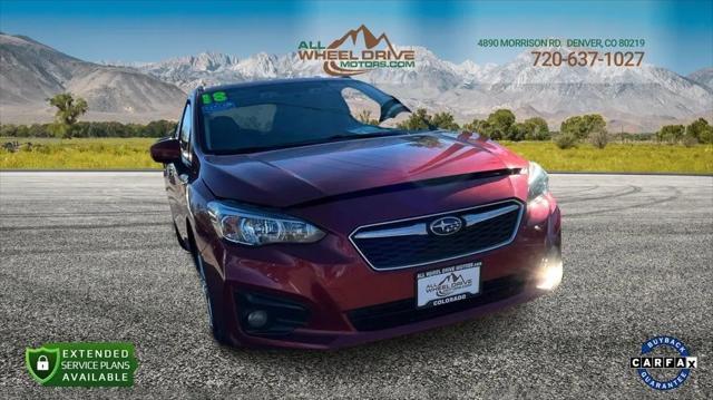 used 2018 Subaru Impreza car, priced at $11,799