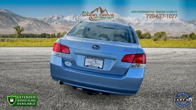 used 2012 Subaru Legacy car, priced at $6,899