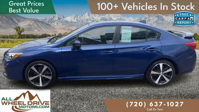 used 2018 Subaru Impreza car, priced at $15,399