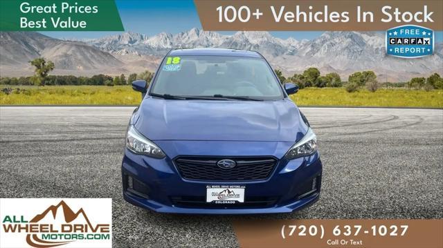 used 2018 Subaru Impreza car, priced at $15,399