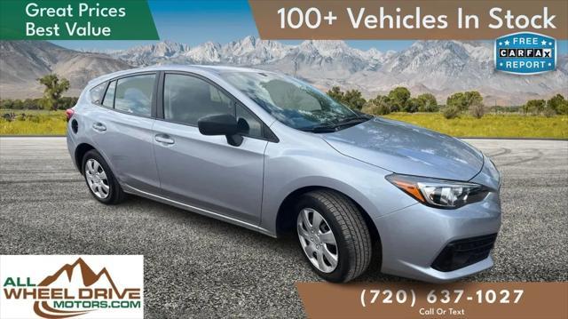 used 2022 Subaru Impreza car, priced at $13,899