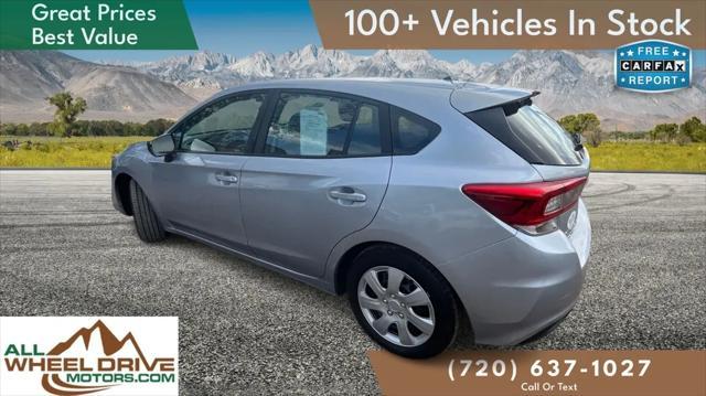 used 2022 Subaru Impreza car, priced at $13,899