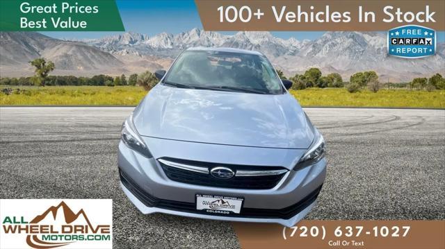 used 2022 Subaru Impreza car, priced at $13,899