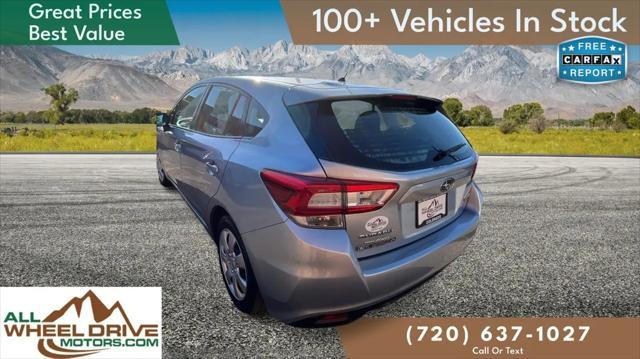 used 2018 Subaru Impreza car, priced at $9,899