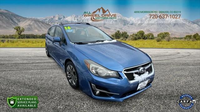 used 2016 Subaru Impreza car, priced at $8,999