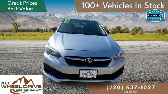 used 2021 Subaru Impreza car, priced at $14,399