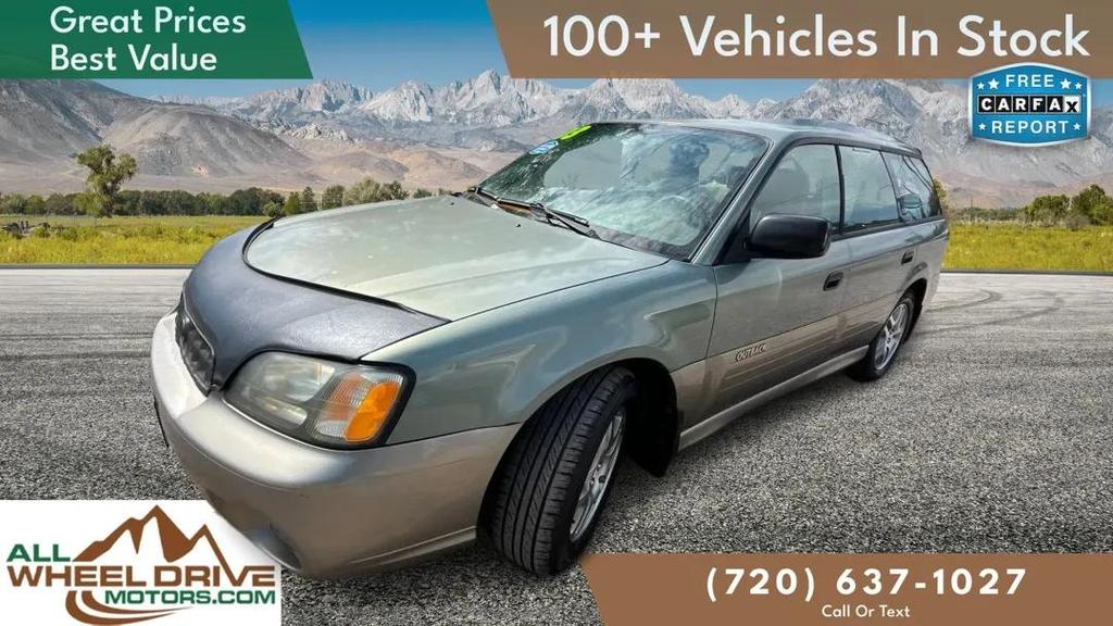 used 2003 Subaru Outback car, priced at $2,999