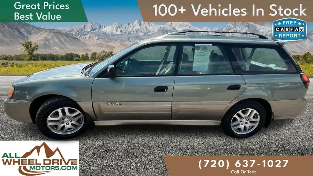 used 2003 Subaru Outback car, priced at $2,999