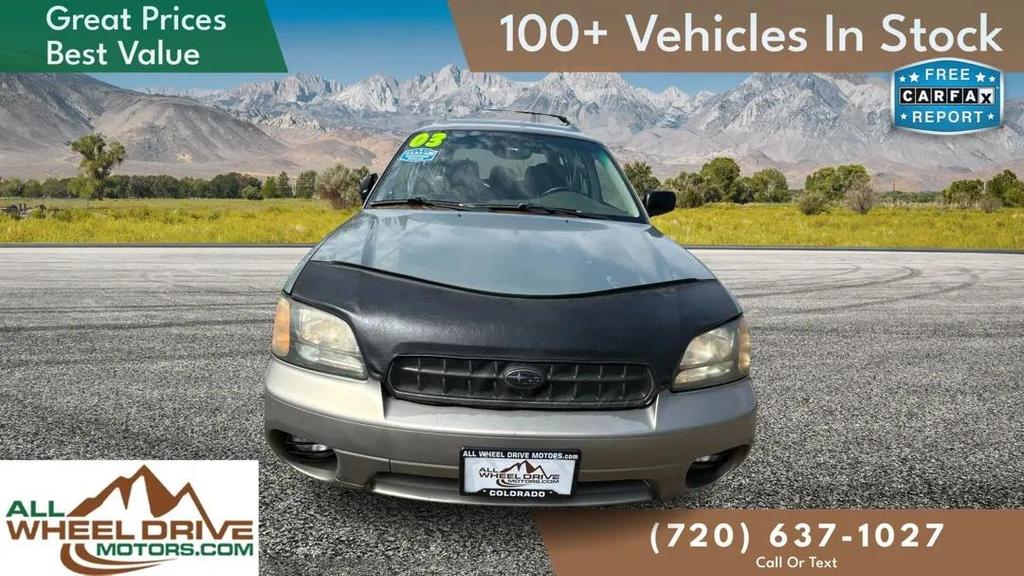 used 2003 Subaru Outback car, priced at $2,999