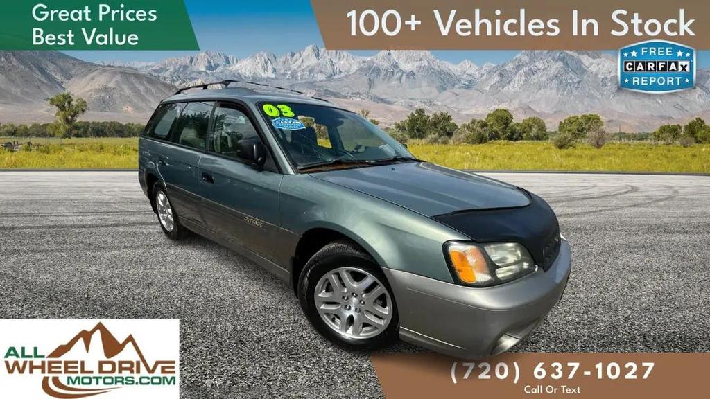 used 2003 Subaru Outback car, priced at $2,999