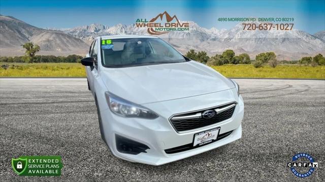 used 2018 Subaru Impreza car, priced at $10,199