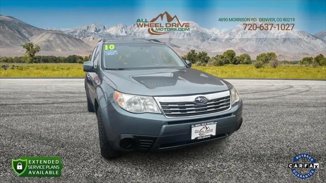 used 2010 Subaru Forester car, priced at $3,999