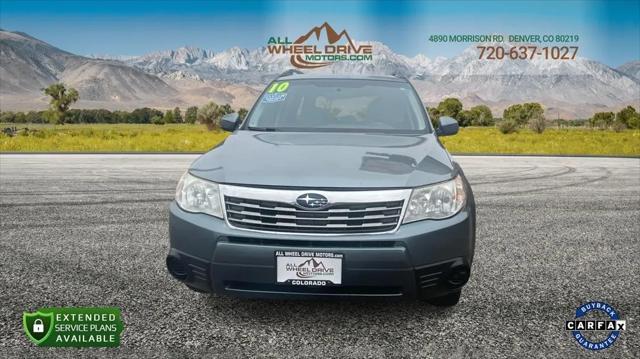 used 2010 Subaru Forester car, priced at $3,999