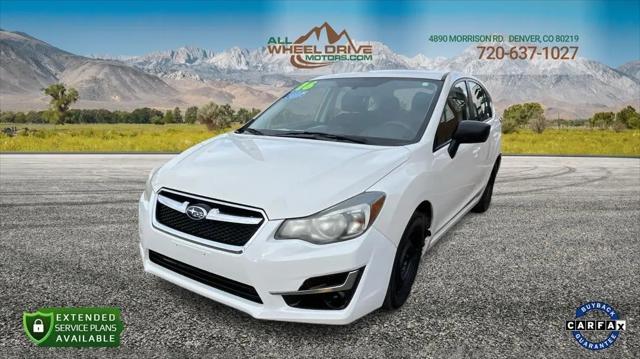 used 2016 Subaru Impreza car, priced at $7,299