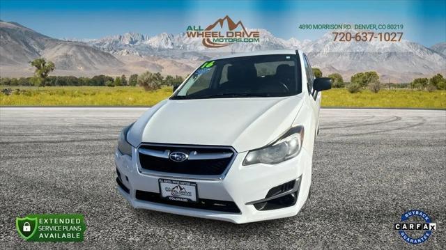 used 2016 Subaru Impreza car, priced at $7,299