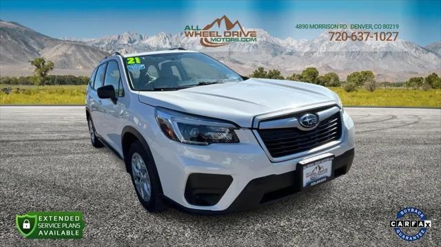 used 2021 Subaru Forester car, priced at $16,999