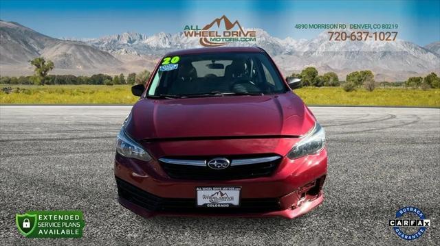 used 2020 Subaru Impreza car, priced at $13,399