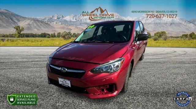 used 2020 Subaru Impreza car, priced at $13,399