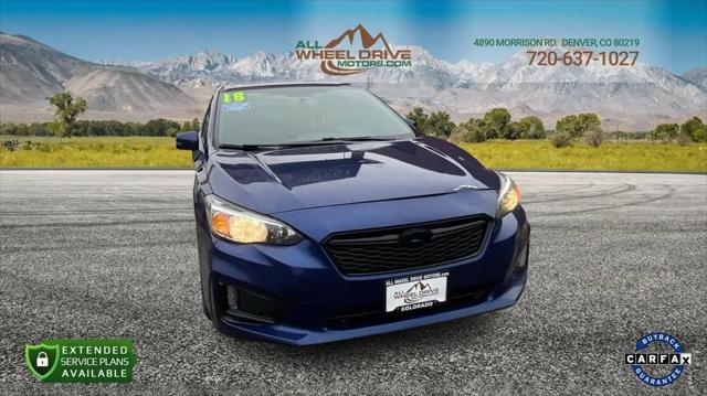 used 2018 Subaru Impreza car, priced at $8,199