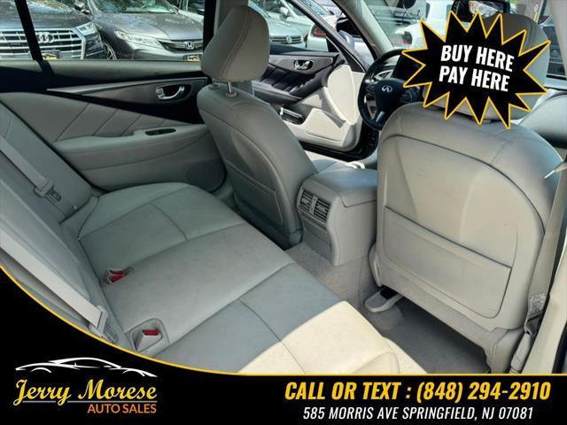 used 2015 INFINITI Q50 car, priced at $13,999