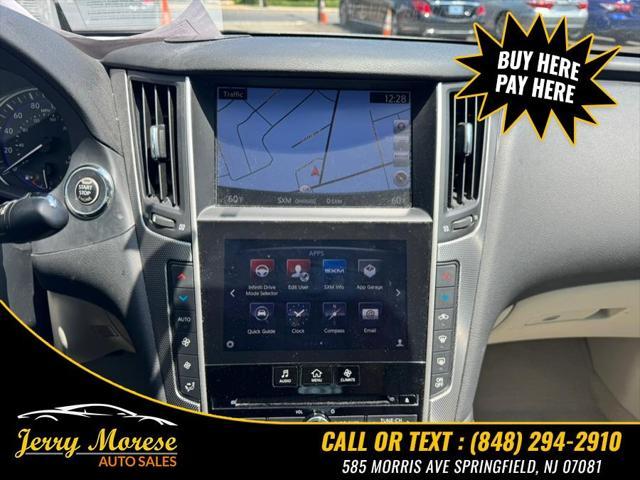 used 2015 INFINITI Q50 car, priced at $13,999