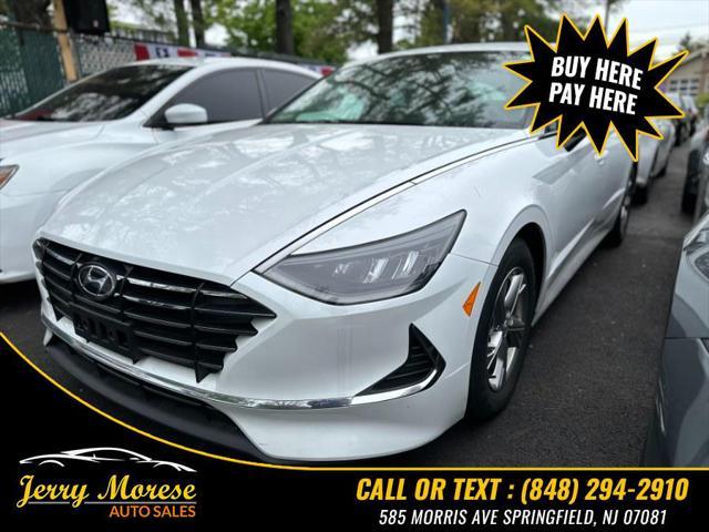 used 2021 Hyundai Sonata car, priced at $11,495