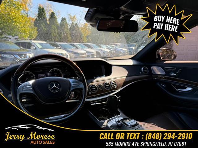 used 2016 Mercedes-Benz S-Class car, priced at $24,999