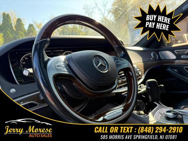 used 2016 Mercedes-Benz S-Class car, priced at $24,999