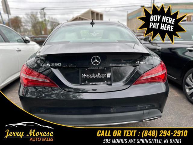 used 2018 Mercedes-Benz CLA 250 car