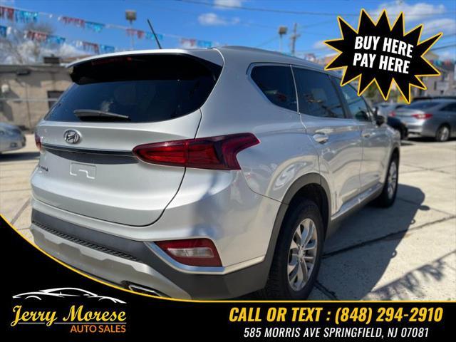 used 2019 Hyundai Santa Fe car, priced at $9,495