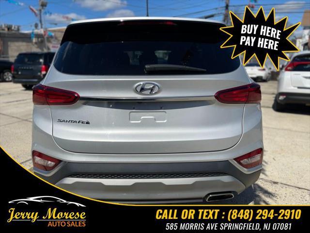 used 2019 Hyundai Santa Fe car, priced at $9,495