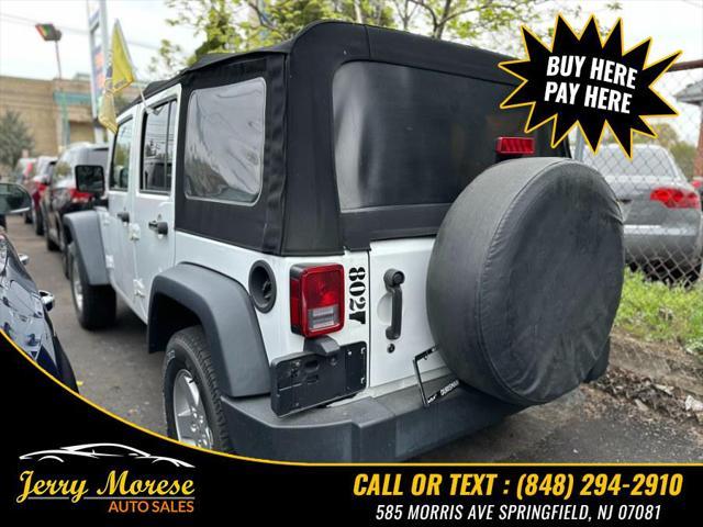 used 2017 Jeep Wrangler Unlimited car, priced at $19,495