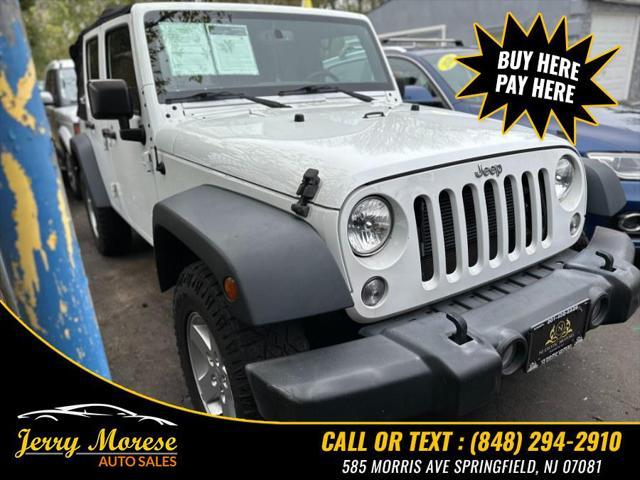 used 2017 Jeep Wrangler Unlimited car, priced at $19,495