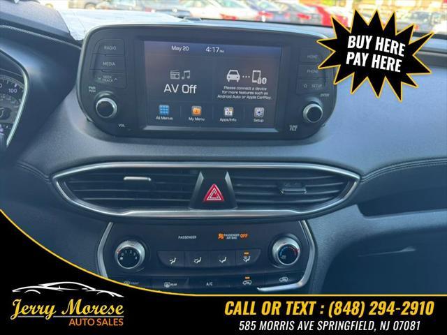 used 2019 Hyundai Santa Fe car, priced at $11,999