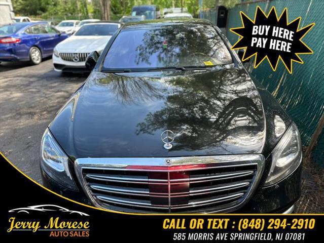 used 2018 Mercedes-Benz S-Class car, priced at $23,495