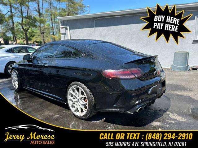 used 2019 Mercedes-Benz AMG C 43 car, priced at $27,999