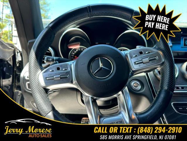 used 2019 Mercedes-Benz AMG C 43 car, priced at $27,999