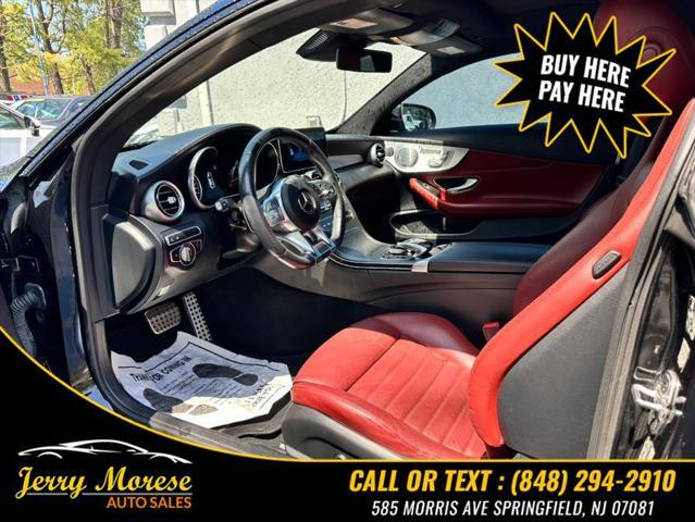 used 2019 Mercedes-Benz AMG C 43 car, priced at $27,999