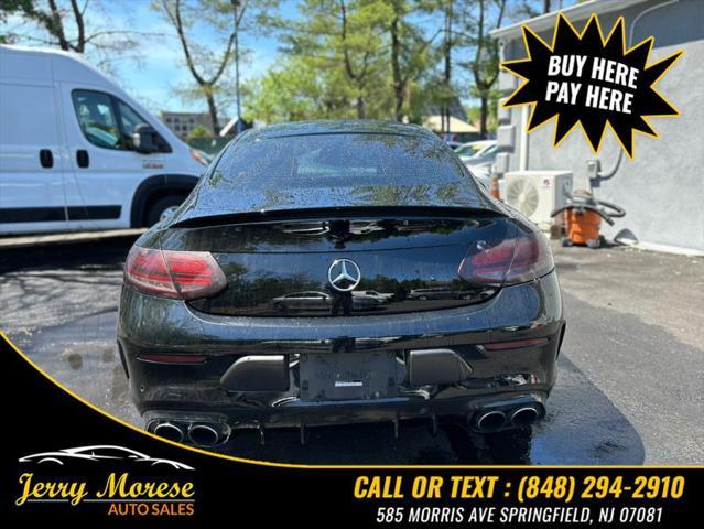 used 2019 Mercedes-Benz AMG C 43 car, priced at $27,999