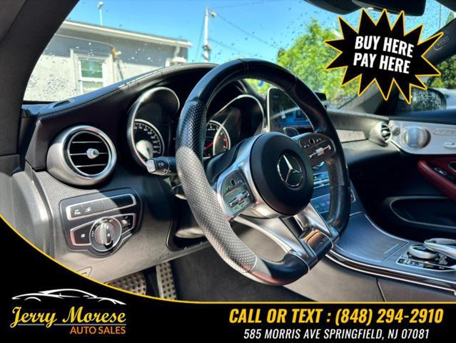 used 2019 Mercedes-Benz AMG C 43 car, priced at $27,999