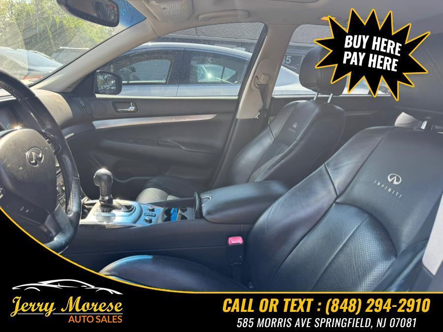 used 2011 INFINITI G25x car, priced at $4,999