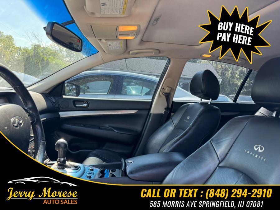used 2011 INFINITI G25x car, priced at $4,999