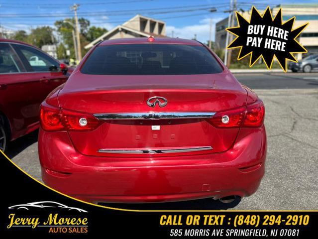 used 2015 INFINITI Q50 car, priced at $13,995