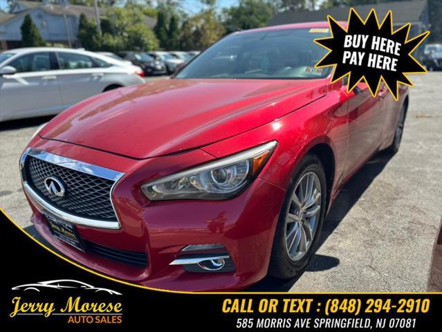 used 2015 INFINITI Q50 car, priced at $13,995